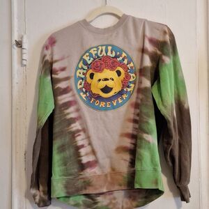 Grateful Dead Tie-Dye Bear Sweatshirt